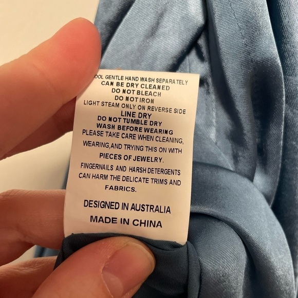 Elliatt Cassini Dress in Blue - Picture 9 of 12